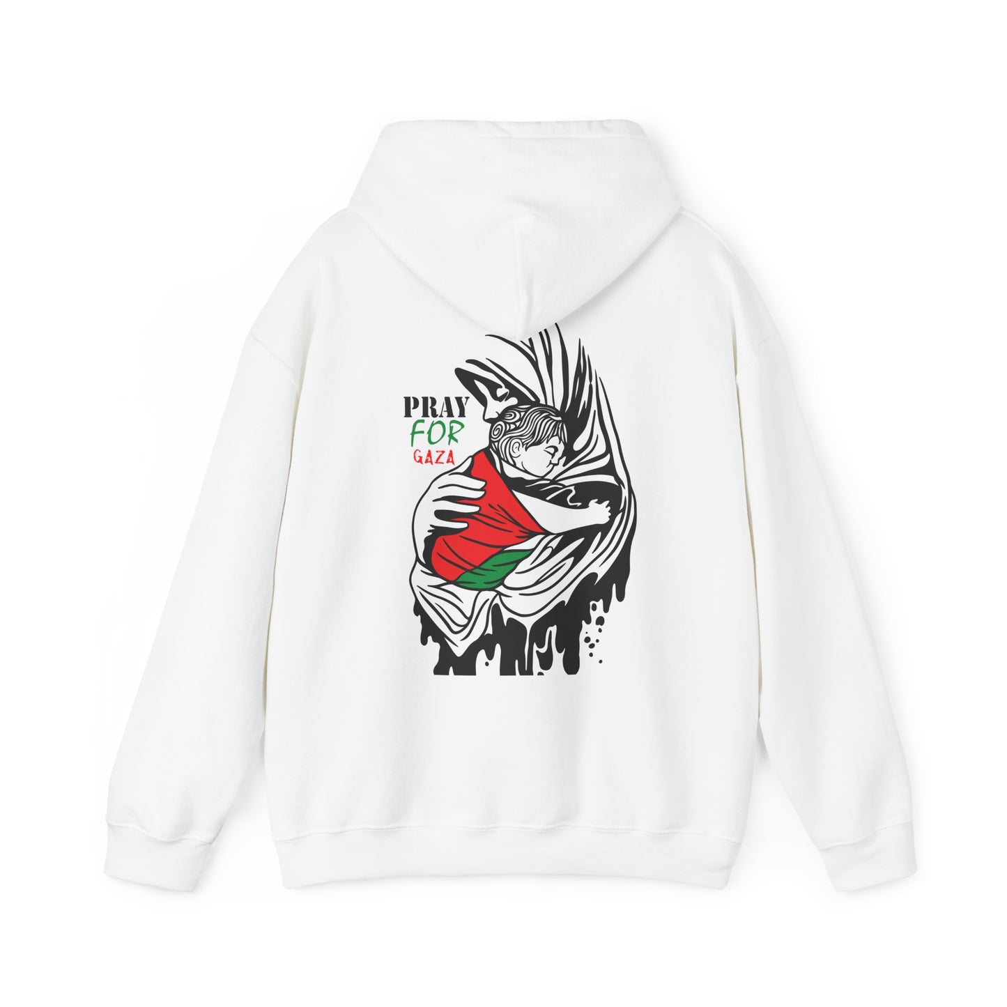 Pray for Gaza Unisex Heavy Blend™ Hooded Sweatshirt