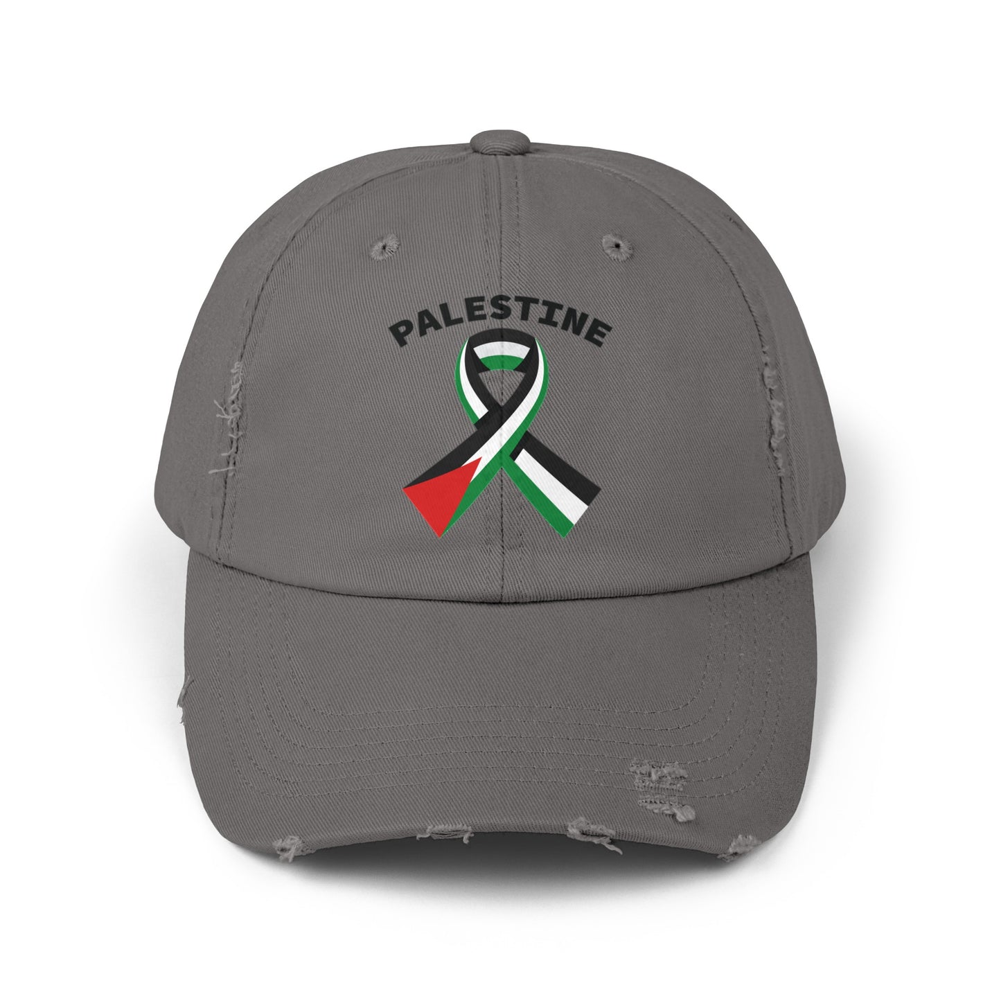 Save Palestine Unisex Distressed Cap