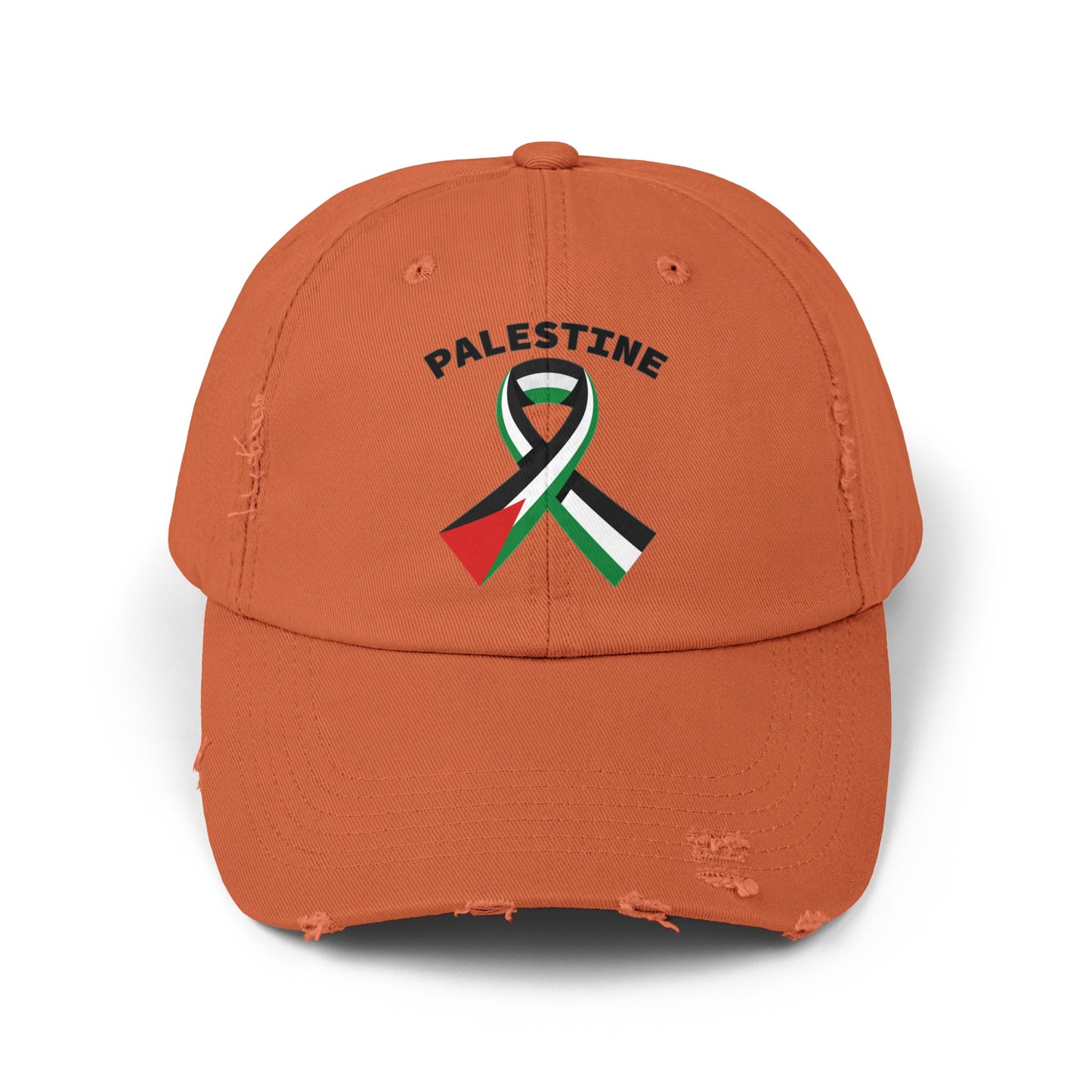 Save Palestine Unisex Distressed Cap