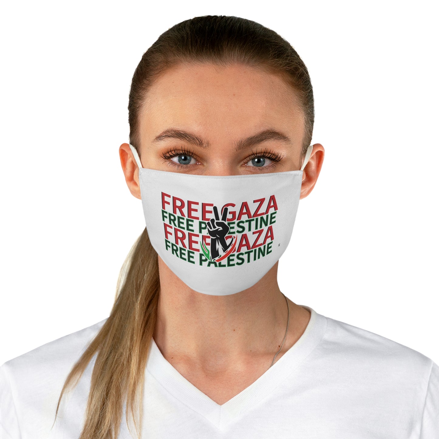 Free Gaza Fabric Face Mask