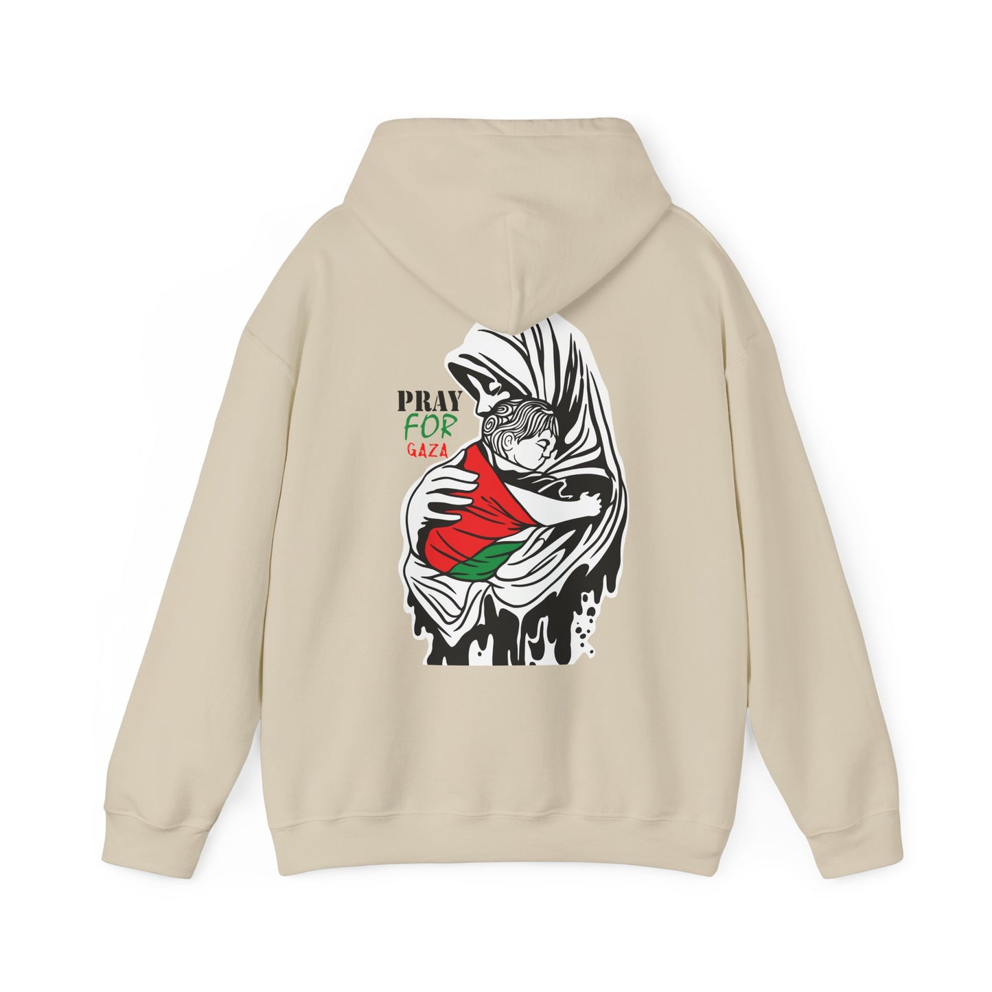 Pray for Gaza Unisex Heavy Blend™ Hooded Sweatshirt