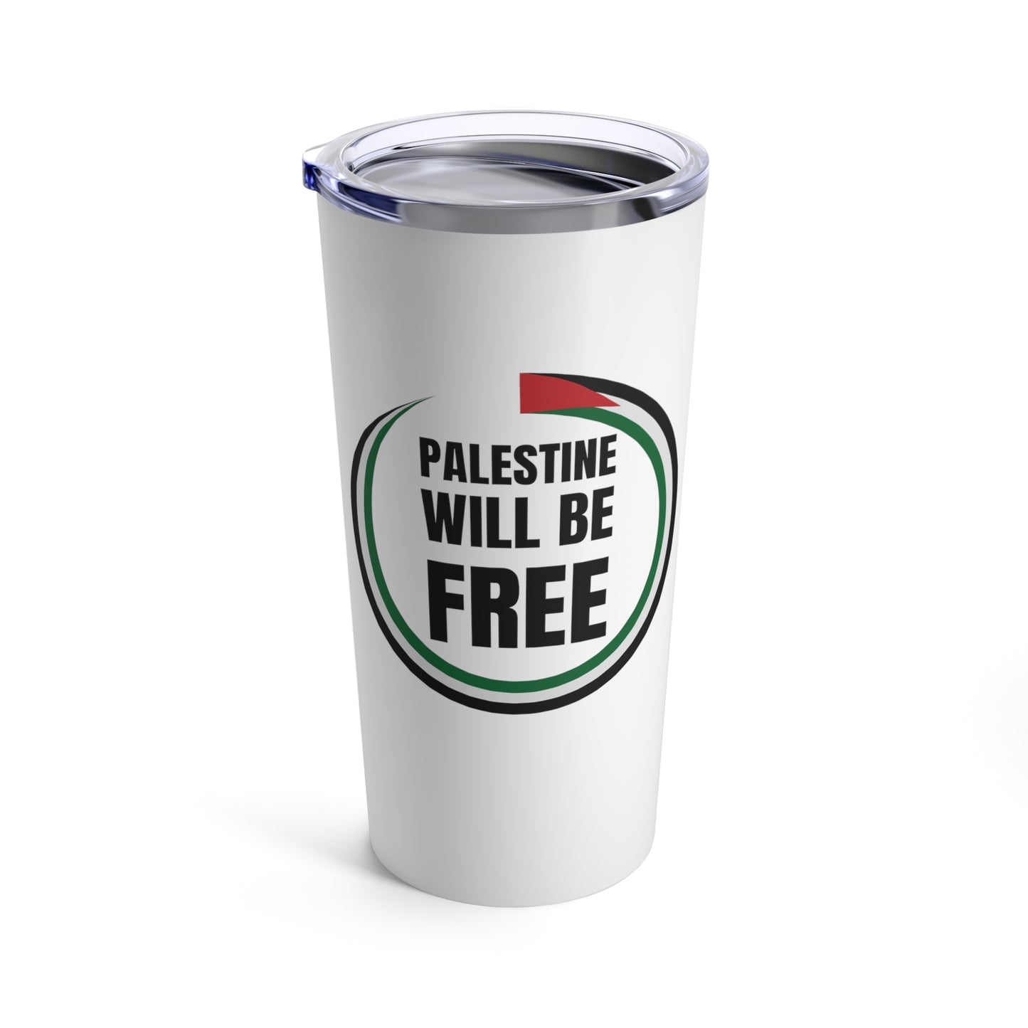 Palestine Will be Free Tumbler 20oz