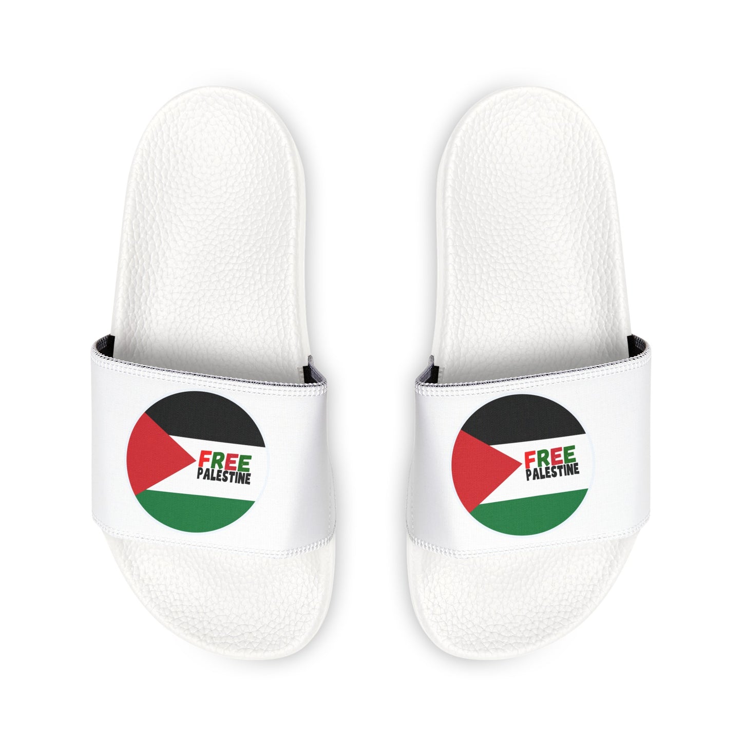 Free Palestine - Men's PU Slide Sandals