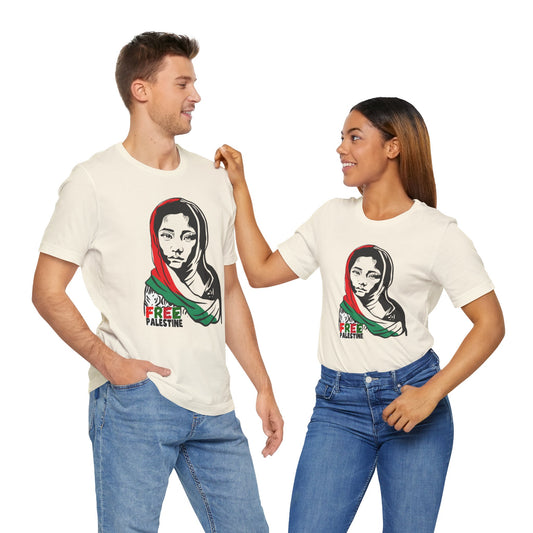 Free Palestine Unisex Jersey Short Sleeve Tee