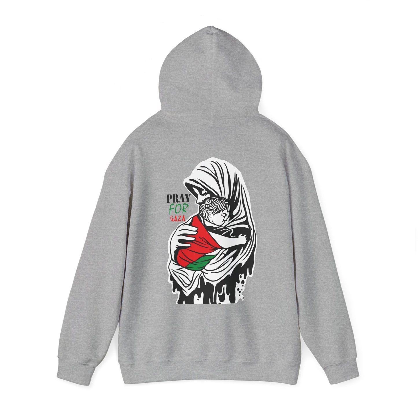 Pray for Gaza Unisex Heavy Blend™ Hooded Sweatshirt