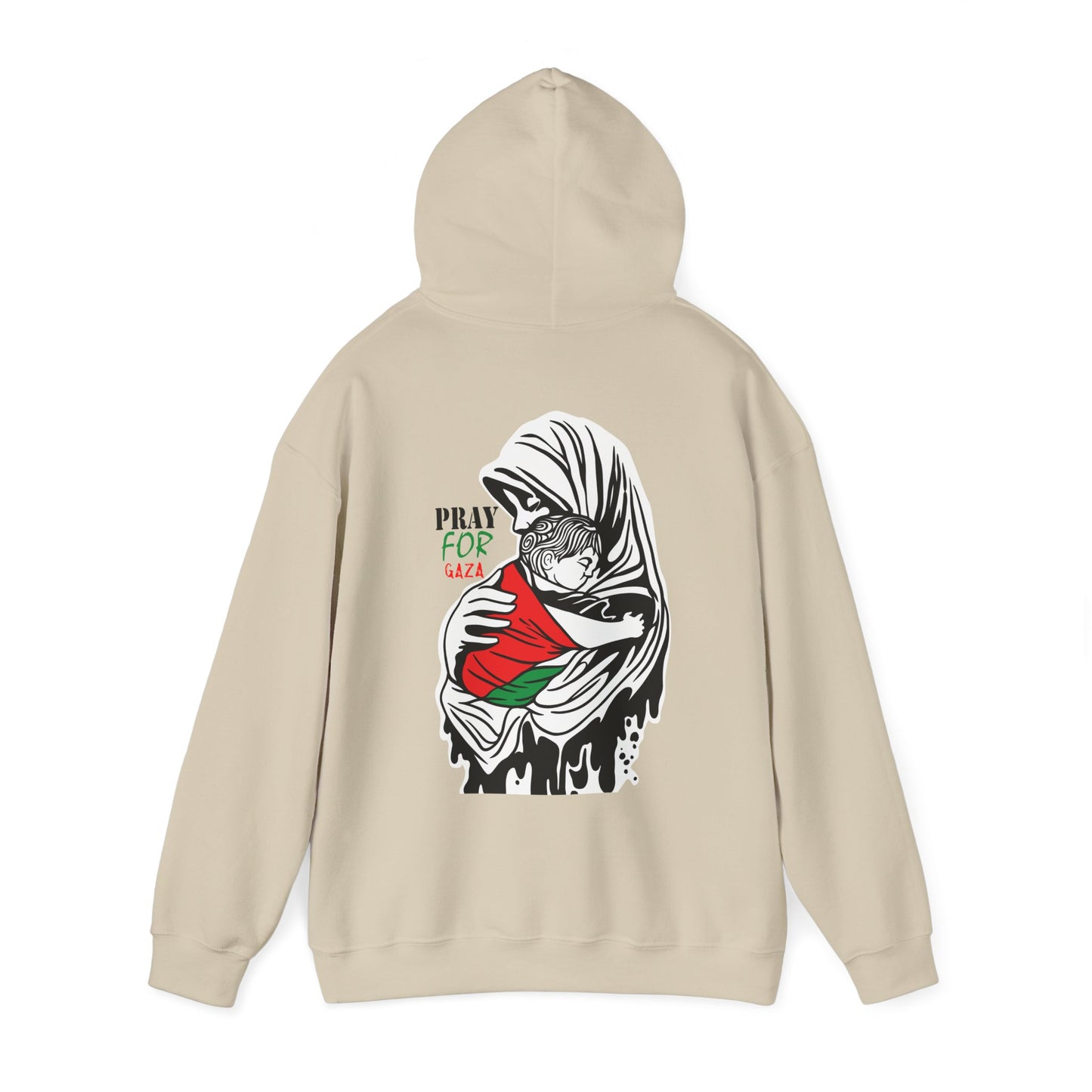 Pray for Gaza Unisex Heavy Blend™ Hooded Sweatshirt