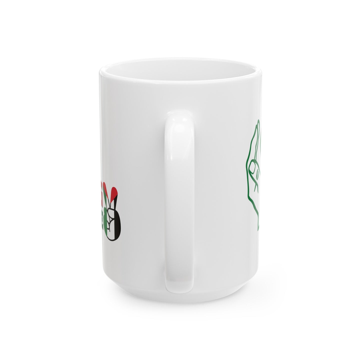 Strong Palestine Ceramic Mug, (11oz, 15oz)