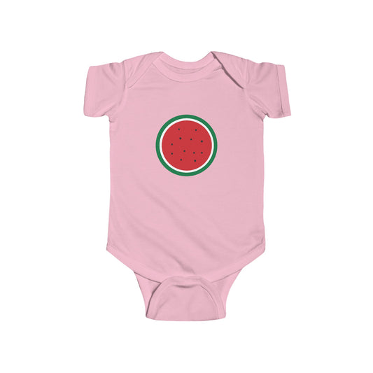 Watermelon Palestine Infant Fine Jersey Bodysuit