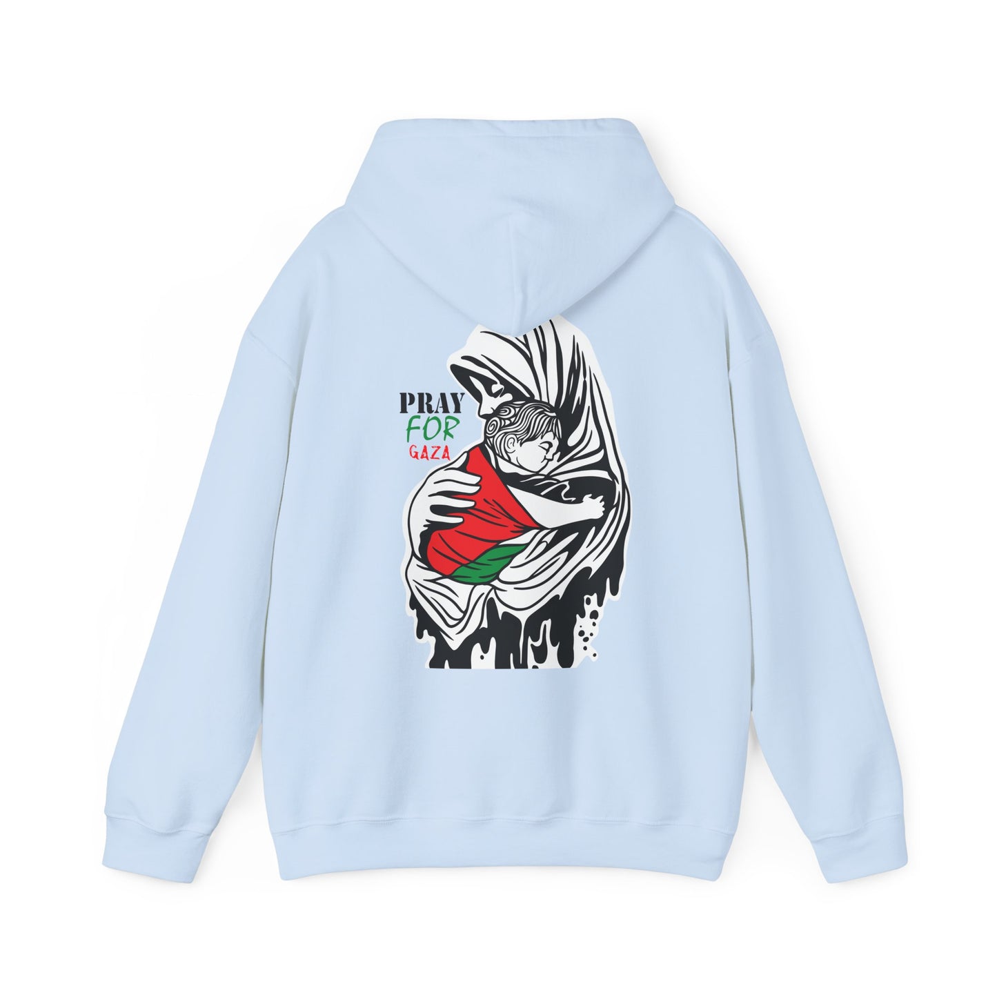 Pray for Gaza Unisex Heavy Blend™ Hooded Sweatshirt