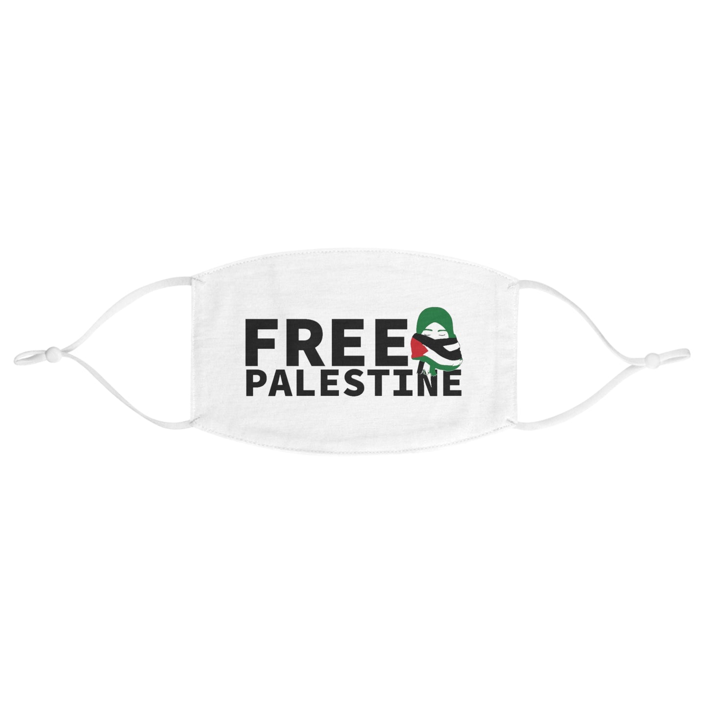 Free Palestine Fabric Face Mask