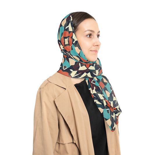 Poly Scarf Arabic Palestine#7