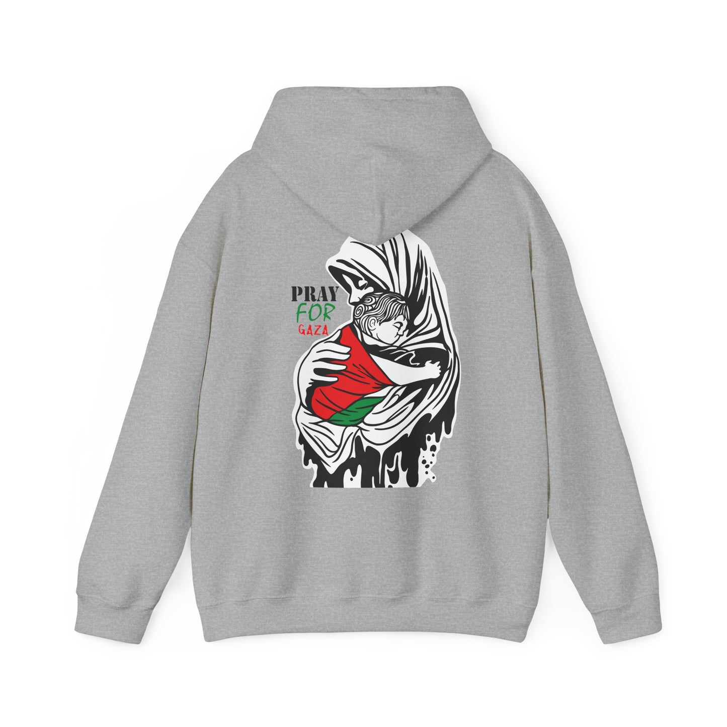 Pray for Gaza Unisex Heavy Blend™ Hooded Sweatshirt